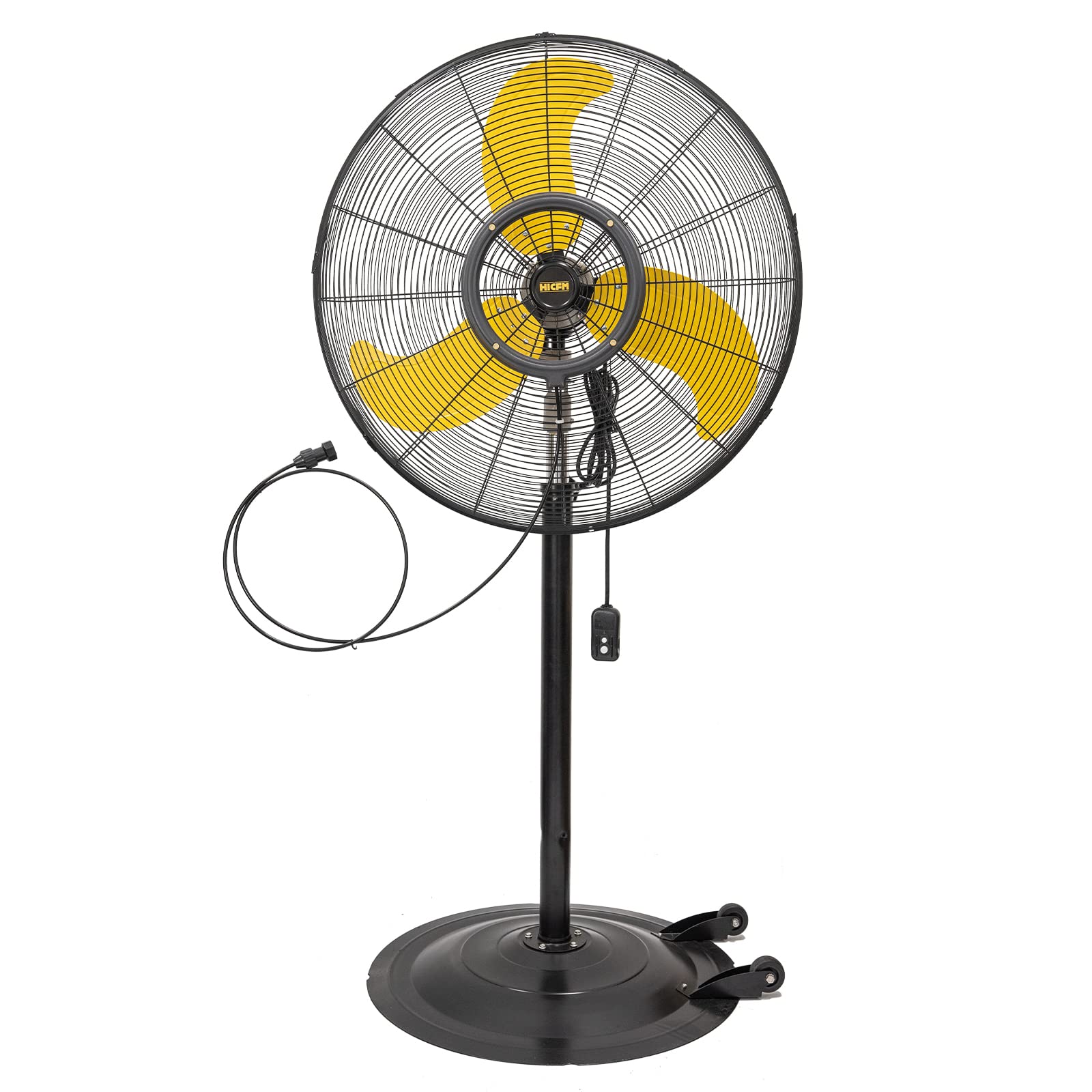 Amazon.com: HiCFM 30 inch Misting Outdoor Oscillating Pedestal Fan